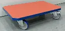 Base con ruedas 910 x 610. Ruedas de goma maciza1_N7051.webp