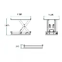 Mesa elevadora eléctrica 2.000 kg. Plataforma de 1300 x 1000_N10173.webp