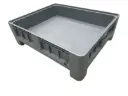 Contenedor de plástico cerrado 1200 x 1000 x 360 mm. 5 unidades