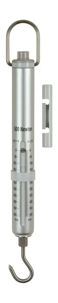 Medidor de fuerza mecánico Aluminio 500N