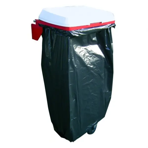 Soporte bolsa basura pared