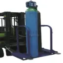 Implemento carretilla 4 botellas soldar