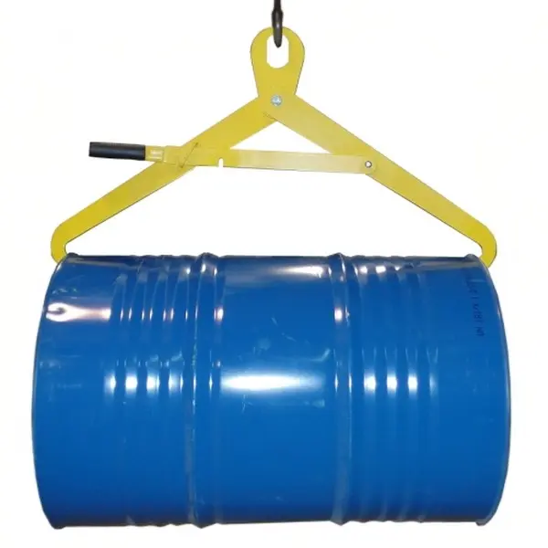 Pinza para trasladar bidones vertical y horizontal