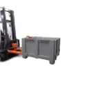 Implemento volteador de contenedores frontal 500 kg