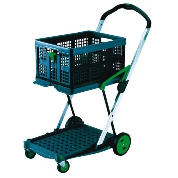 Carro plegable con caja