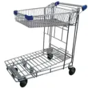 Plataforma encajable malla con cesta