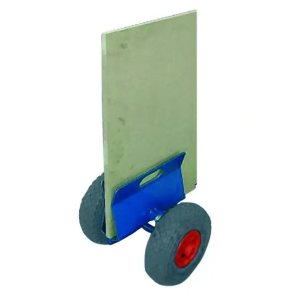 Carro con pinza para tableros 2 ruedas