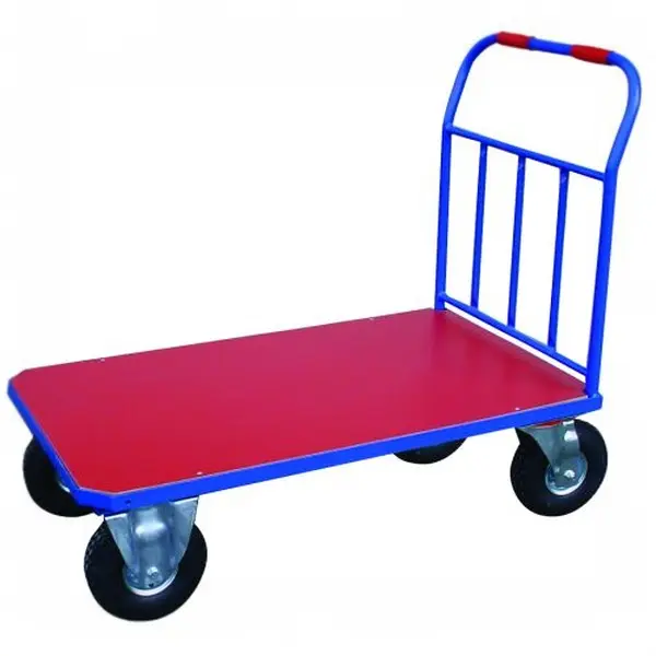 Carro ruedas neumáticas 1.210 x 710 mm.