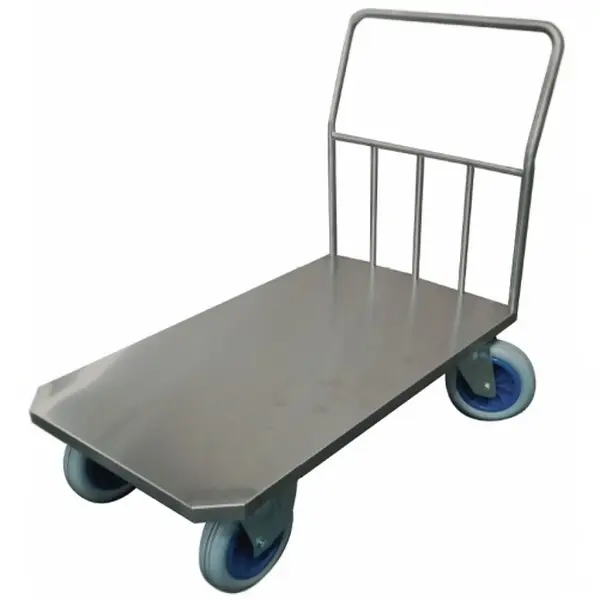Carro inoxidable 1.210 x 710 mm impinchable
