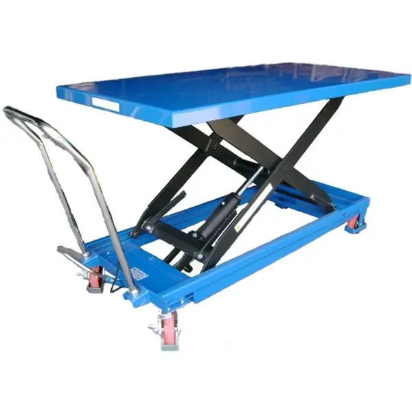 Mesa elevadora manual 1.000 kg, 2.035 x 750 mm