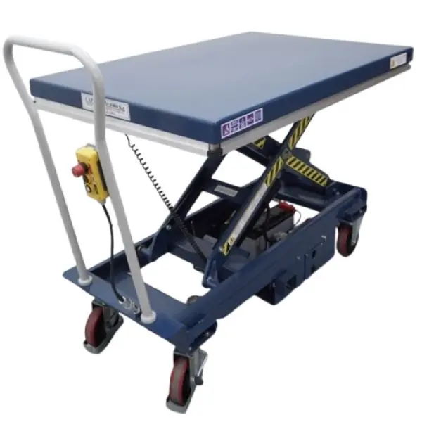 Mesa elevadora eléctrica 1.000 kg y  elevación a 1.220 mm
