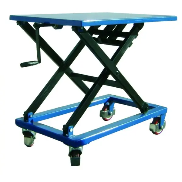 Mesa elevadora a manivela 300 kg