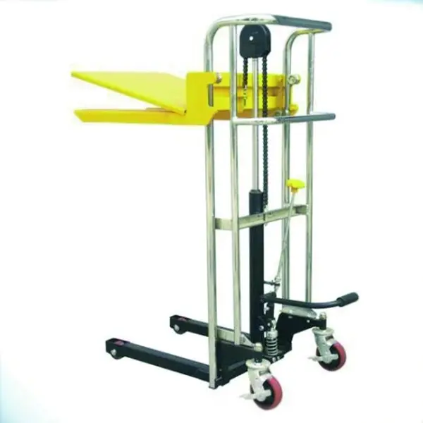 Apilador manual 400 kg y elevación a 850 mm