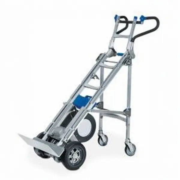 Carro sube-escaleras eléctrico 330 kg patas de apoyo y plegable
