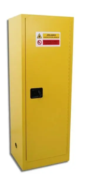 Armario seguridad líquidos inflamables 584 x 457 x 1.650 mm. RF 30