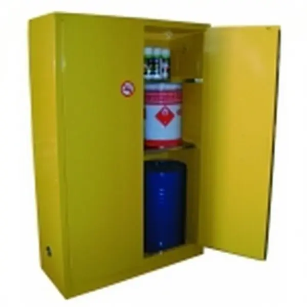 Armario seguridad líquidos inflamables 790 x 790 x 1.651 mm. RF 30