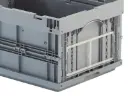 Caja de plástico plegable y apilable Norma Europa 396x297x214h. Pack de 10 unidades