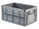 Caja de plástico plegable y apilable Norma Europa 594x396x314h. Pack de 10 unidades