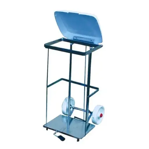 [N3001] Carro para bolsa basura inox.