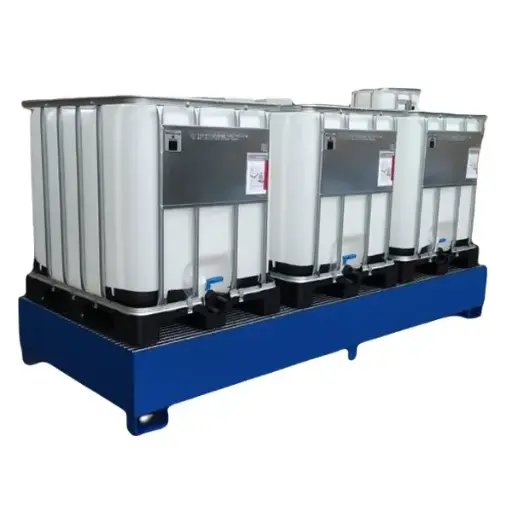 [N3037-GRM] Cubeta pintada 3 depósitos 1.000 lts