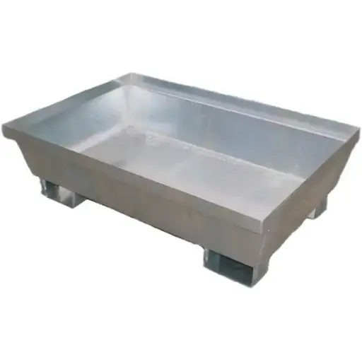 [N3047-G] Cubeta galvanizada sin reja