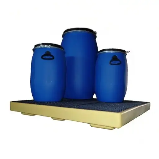 [N3060-P] Cubeta polietileno 4 bidones alto 150 mm