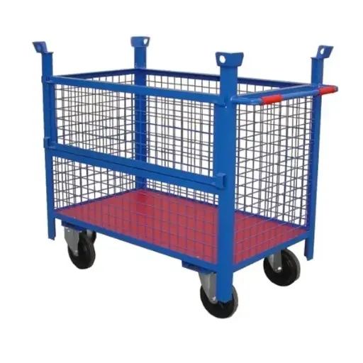 [N5030] Contenedor malla lateral abatible