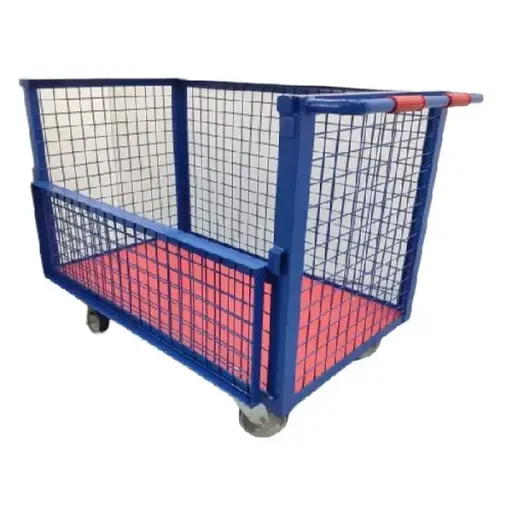 [N5030-SO] Contenedor malla lateral abatible sin orejetas