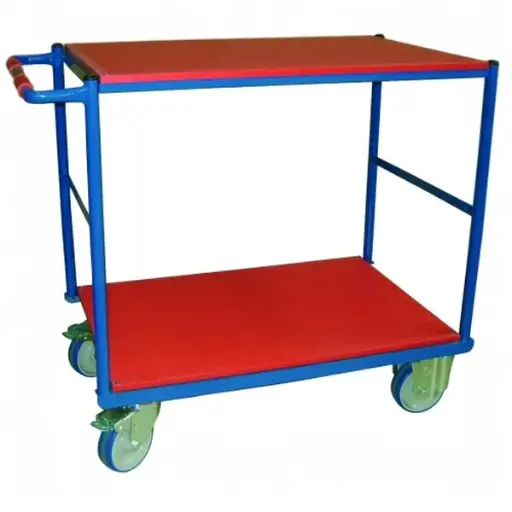 [N6085] Mesa rodante 2 baldas 910 x 610 mm