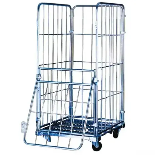 [N9300-LA] Roll container cerrado con ruedas