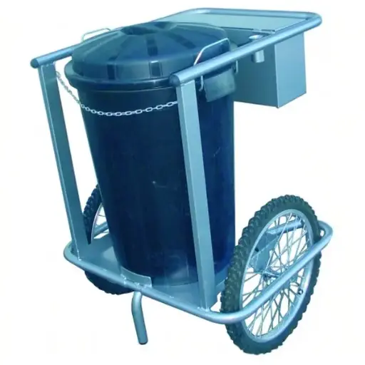 [N9830-P] Carro barrendero 1 cubo