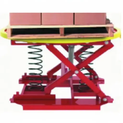 [N10148-BG] Mesa con muelles y base giratoria