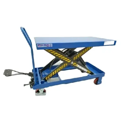 [N10160] Mesa elevadora manual 1.500 kg y elevación a 1000 mm