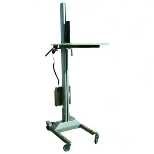 [N10700-I] Apilador eléctrico inoxidable 90 kg y elevación a 1.360 mm