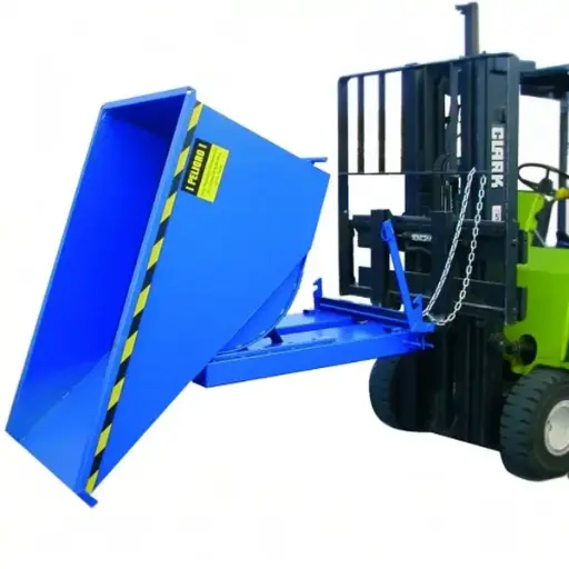 [N12035] Tolva autobasculante 260 litros sin ruedas