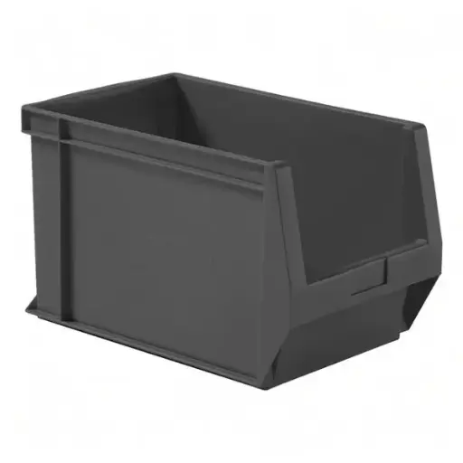 [PLK-300/1HECO] Gaveta de plástico apilable con abertura frontal 500x130x300h, Pack de 10 unidades