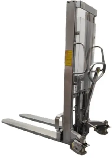 [N16000-I] Apilador manual 1.000 Kg y elevación 1.600 mm. INOXIDABLE