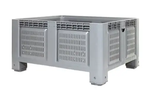[D747P4A0] Contenedor de plástico enrejillado 1200 x 1000 x 610 mm. 3 unidades